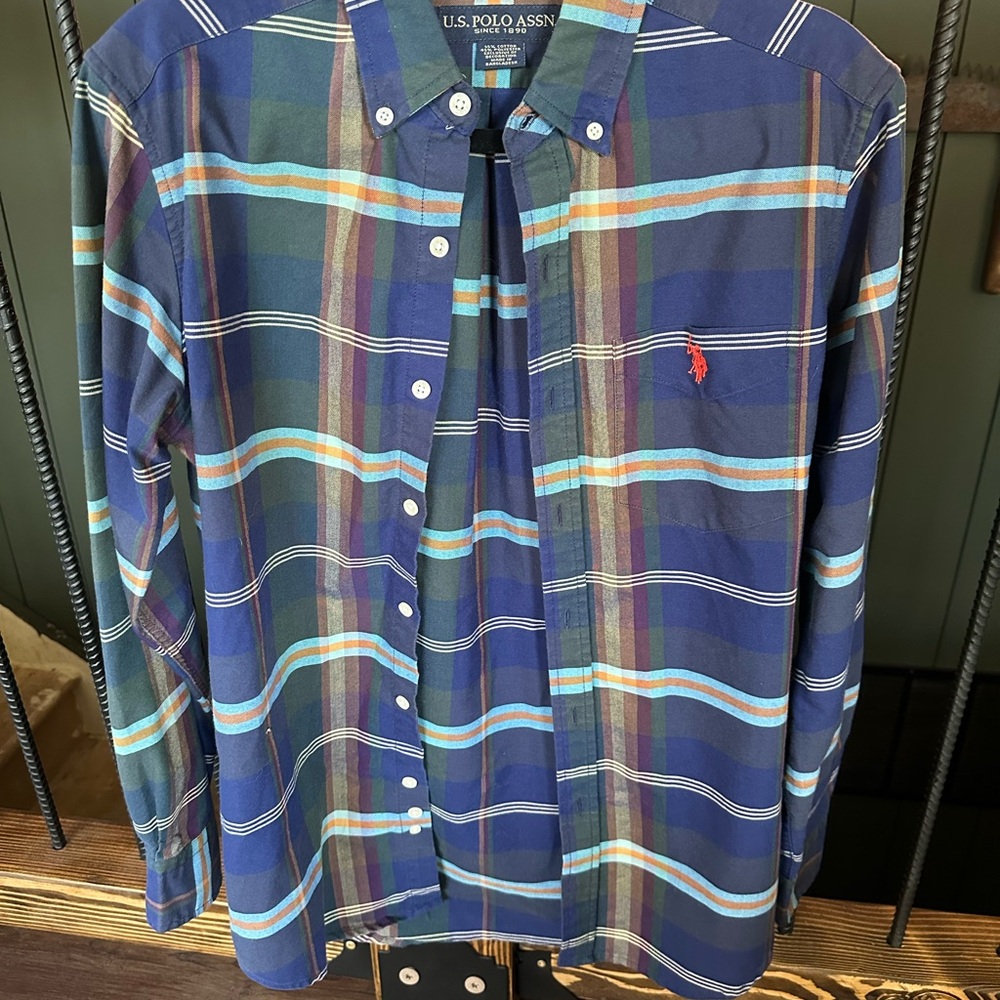 U.S. Polo Assn. Men's Multicolor Striped Shirt